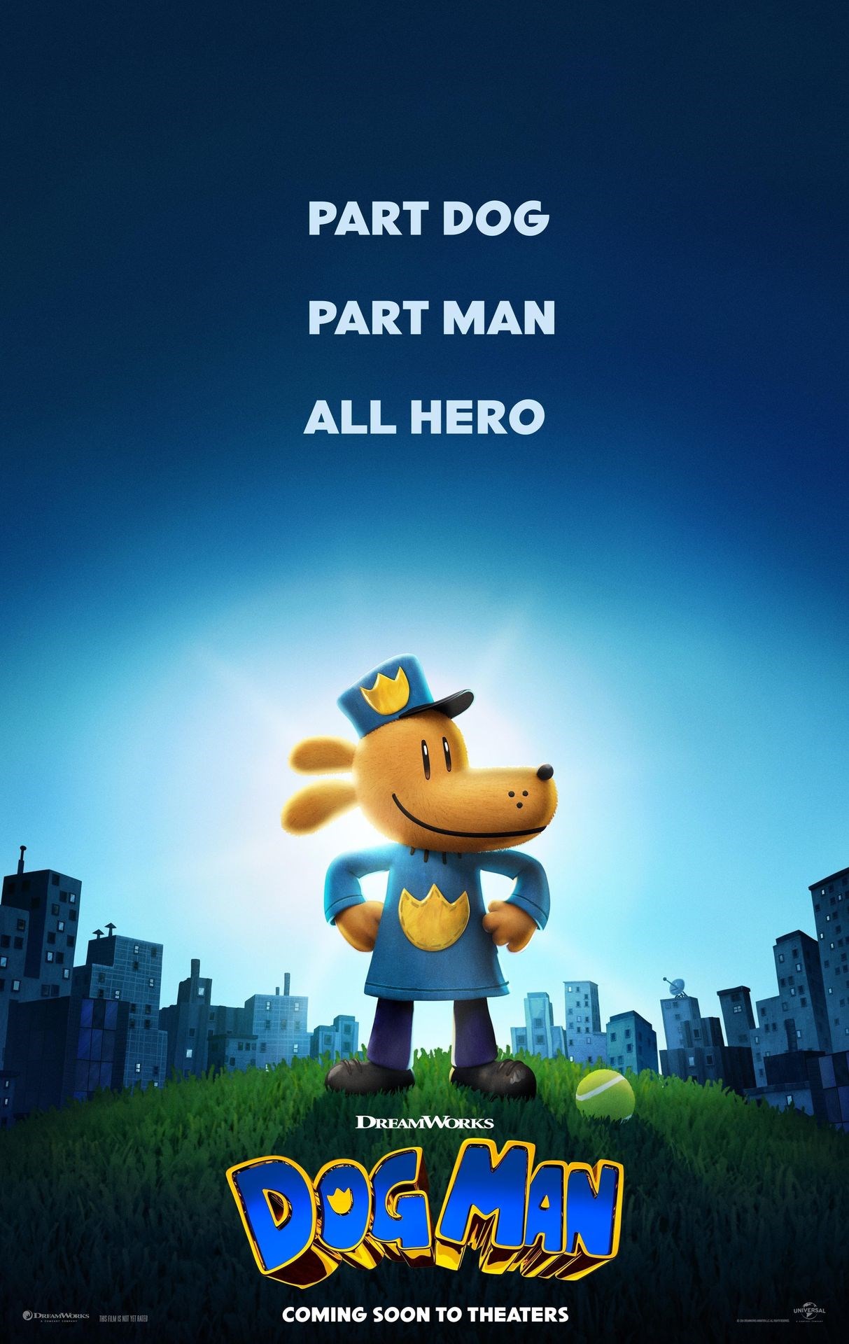 Dog Man Poster