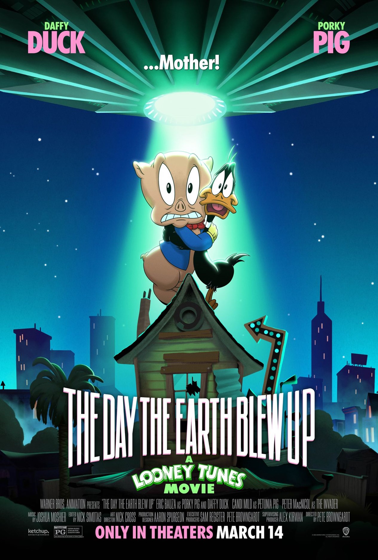 The Day the Earth Blew Up: A Looney Tunes Movie Poster